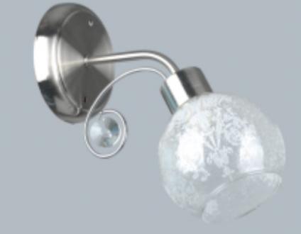Бра MB3086/1 хром 1х60W Е14 LWS16